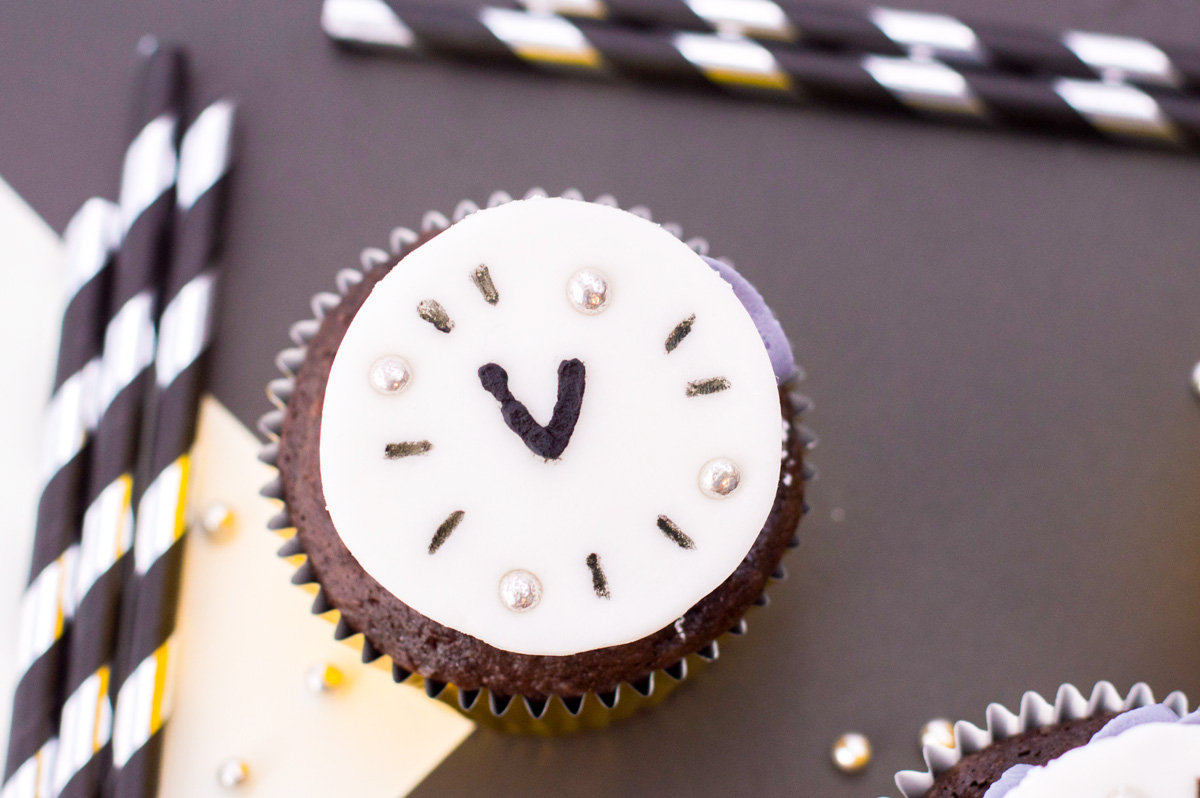 New Years cupcake recipe