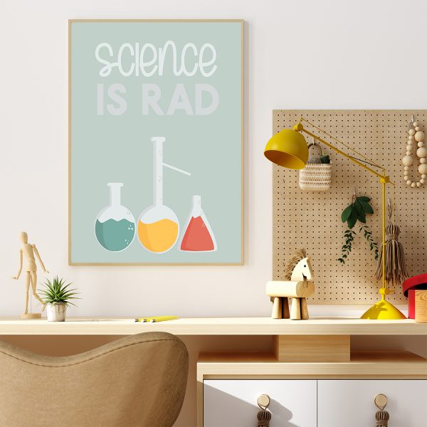 Science Is Rad Printable